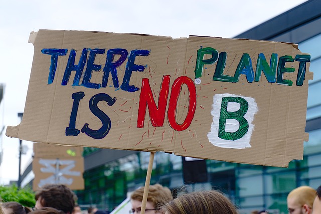 Demonstration von Fridays for Future für mehr Klimaschutz