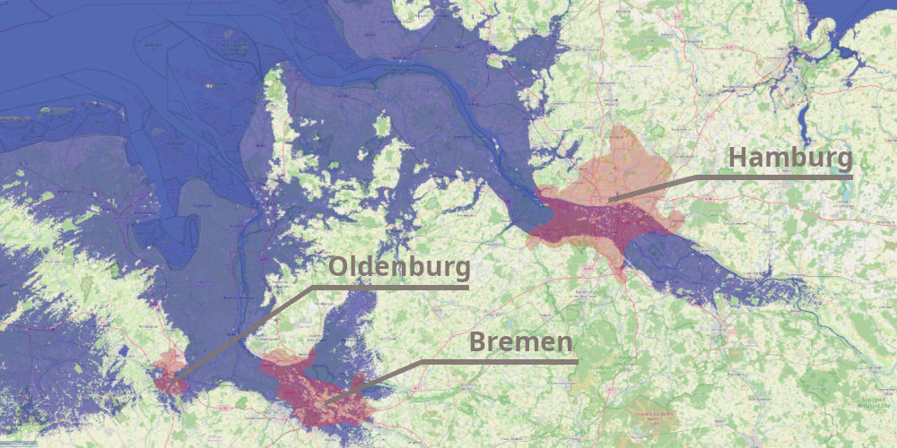Meeresspiegelanstieg: Diese Gebiete in Deutschland sind betroffen