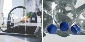 Nachhaltigkeit: Vergleich von Mineralwasser mit Leitungswasser