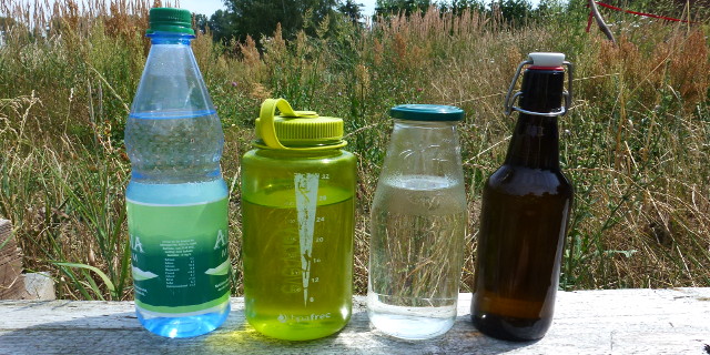 Weichmacher in einigen Trinkwasserflaschen
