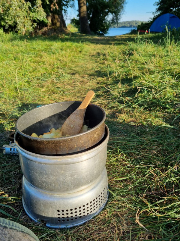 Trangia 25 Kochset beim Camping