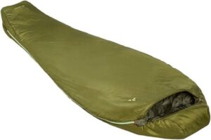 nachhaltige Campingausrüstung: Schlafsack aus Recyclingmaterial