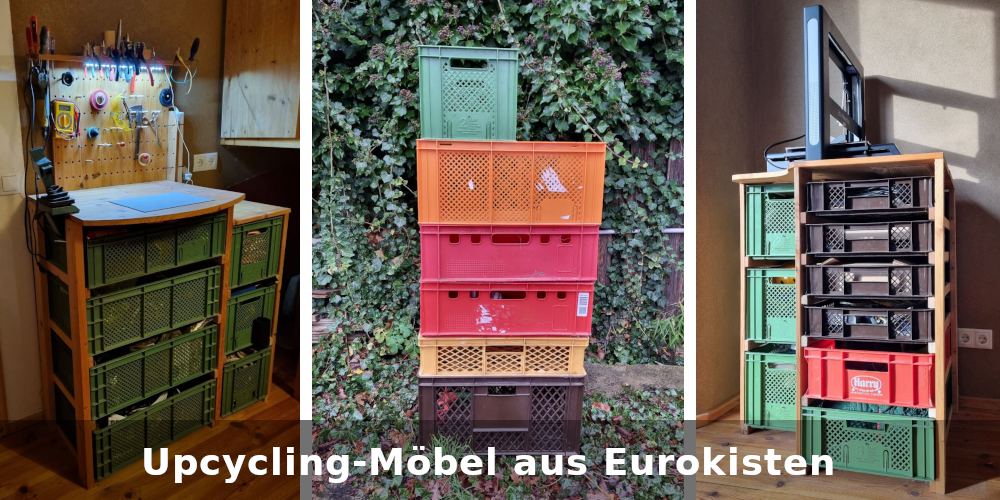 Upcycling-Möbel aus Eurokisten